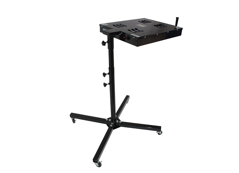ND604 110V/220V simple Black Flash Dryer with Adjustable height floor stand for screen printing t shirt clothes