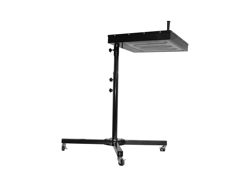 ND604 110V/220V simple Black Flash Dryer with Adjustable height floor stand for screen printing t shirt clothes