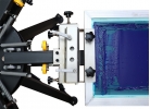 Manual Screen Printer - NS606-MR15A rotary manual 6 color station screen printer 6 color tshirt printing press