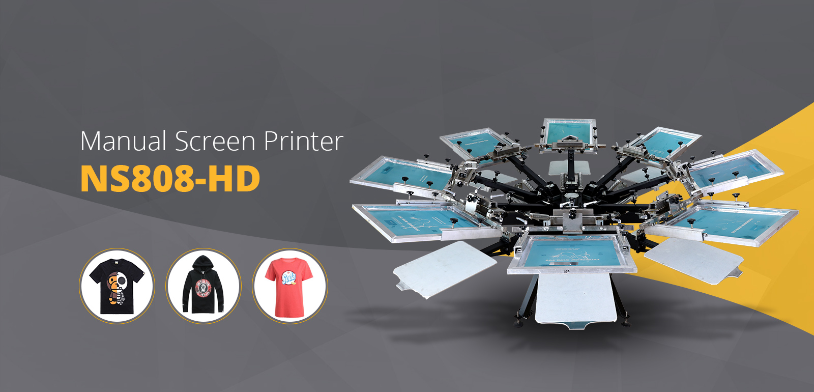 Manual Screen Printer - NS808-HD