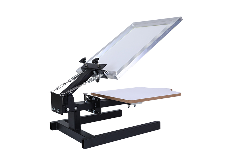  1 color 1 station screen printing machine,1 color printing machine