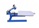 Manual Screen Printer - 1 color 1 station screen printing machine 1 color tshirt printing machine