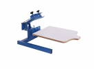 Manual Screen Printer - 1 color 1 station screen printing machine 1 color tshirt printing machine